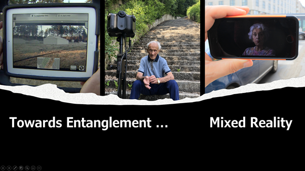 Title slide: Towards entanglement ... mixed reality